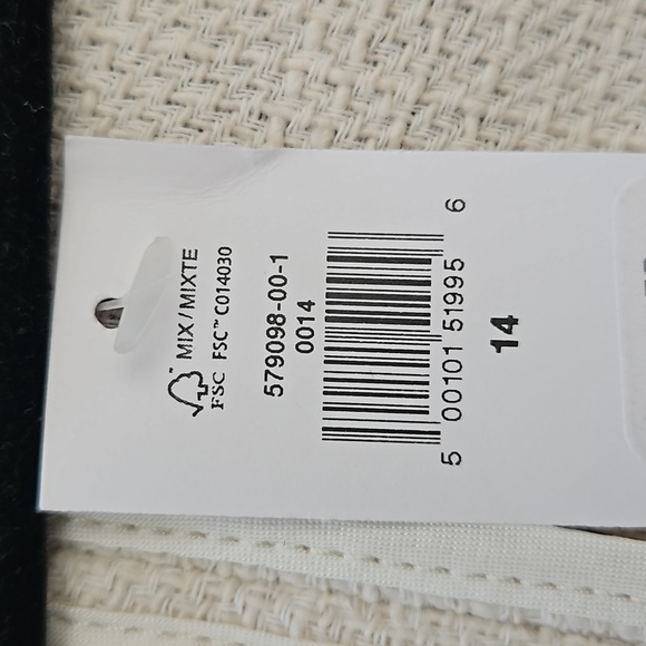 Banana Republic Jacket, Cream, Size 14 w/ fringes on back of sleeves - Picture 9 of 9